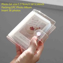 인생네컷앨범 포토앨범 포토북 초음파 바인더 포카 네컷사진 포토북 셀프 접착식 폴라로이드 편지 인쇄 된, 23 small album