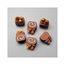 음식모형 빵모형 고기모형 시뮬레이션 미니 수지 크림 케이크 롤 달콤한 과일 미니어처 음식 모델 개 인형의 집 요정 정원 액세서리, 50pcs+1