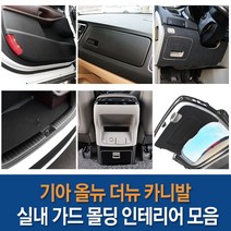기아 더뉴 올뉴 카니발 차량전용 도어커버 글로브박스 트렁크범퍼 언더커버 도어스텝 가드 몰딩 카본튜닝 자동차 인테리어용품, 추가옵션_콘솔 빽커버