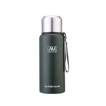 대용량 텀블러 큰 진공 절연 열 플라스크 병 스테인레스 스틸 304 이중 절연 군대, b, 1000ml