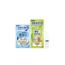 쾌발Q 60매 2개세트 + 풋스프레이 1통 발냄새 풋케어, 쾌발Q 60매 + 쾌발 클로버링 120매 + 풋스프레이