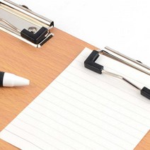 나무 우드 클립보드 전표 영수증 정리 철 관리 꽂이, 제품선택, 2클립