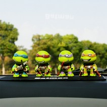 (당일배송) 닌자거북이 피규어 4종, 2. 도나텔로(퍼플)