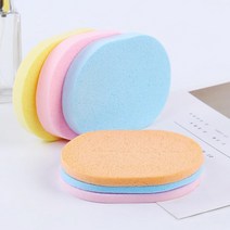 [다옴하우스] 미용 해면 스펀지 화장품 클렌징 세안 퍼프 오일 파우더 피부관리(2P), 1) 도톰한 해면 스펀지 2개
