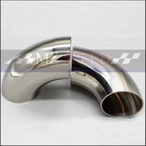 51mm 60mm 63mm 76mm OD 위생 버트 용접 90 도 엘보 벤드 파이프 304 스테인레스 스틸 자동차 배기 파이프 머플러 용접 파이프 자동차 배기 파이프, 63mm_중국