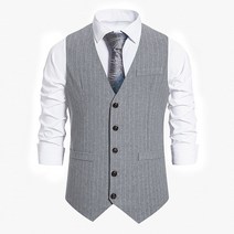 턱시도 결혼식 복장 셀프웨딩 연미복 남성 스트라이프 조끼 정장 싱글 브레스트 디자이너 브랜드 민소매 코