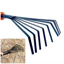 위월천 원예용 미니 갈퀴 텃밭농기구 농사용품 쇠갈퀴
