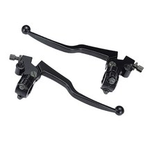 혼다 CG125 CG 125 125cc 220mm 롱 핸들 핸들 바 오토바이 브레이크 핸들 레버 용 브레이크 클러치 레버, CHINA