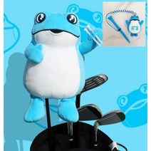 ﻿ [티꽂이세트 동봉]진로이즈백 굿즈 파랑두꺼비 골프 드라이버 커버 30cm 인형 (티꽂이 버전) 두껍상회