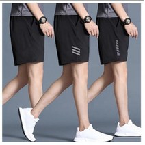 피어니스트 남성 빅사이즈 아이스 쿨링 기능성 밴딩 반바지 5부