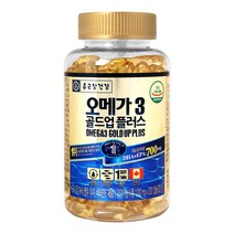 종근당 오메가3 골드업 플러스 1000mg x 200입, 3개