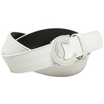 캘러웨이 여성 골프 벨트 허리띠 세레이션 버클 로고, WT