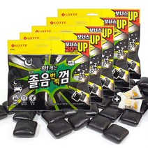 롯데 졸음번쩍 졸음껌(리필용) 5봉(+밀크츄 2개포함), 세트
