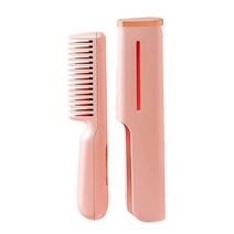 CPDD 핫 에어 브러쉬 네거티브 이온 헤어 스트레이트 빗 스타일러 모든 타입, [01] Pink