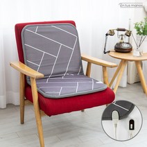 엔뚜마노 그레이브릭 2인용 전기방석 전기매트 온열매트 (45cm x 90cm)