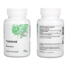 쏜리서치 브로멜라인정 Bromelain 파인애플브로멜라인 60정 묶음