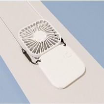 휴대용 미니 팬 usb 교수형 목 소형 휴대용 충전식 선풍기 다기능 접이식 데스크탑 테이블 팬, 하얀