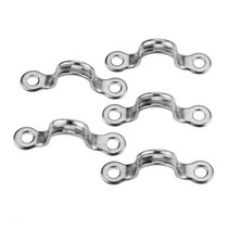 고무 보트 닻 5pcs 해양 316 스테인레스 스틸 시트 아이 레이싱 스트랩 앵커 스트랩 안장 클립 액세서리 10x11 13x15 17x20mm, 10x11mm