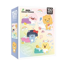 리틀 카카오프렌즈 직소퍼즐 150피스 버블버블 목욕놀이