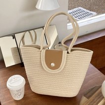 퓨어몰링 라탄 왕골 여름가방 숄더백 여름 에코백