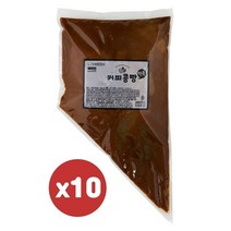 커피콩빵반죽 10kg 커피맛 홈베이킹 카페 디저트, 1kg, 10개