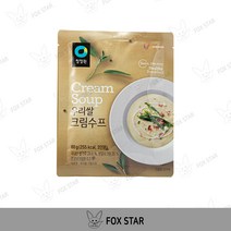 청정원 우리쌀 크림수프, 60g, 5개