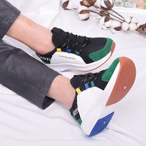 애드윈 A여자 캐주얼 스니커즈 굽높은 운동화 2color 여성 발편한 요즘 유행하는