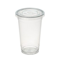 커피촌 92파이 PET컵 16oz + 평뚜껑, 100개, 3세트