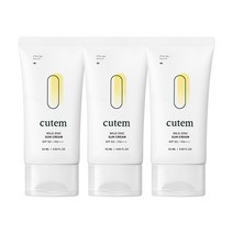 큐템 마일드 징크 선크림 50ml x3 /무기자차/저자극/자외선차단제, 상세페이지 참조, 상세페이지 참조, 상세페이지 참조