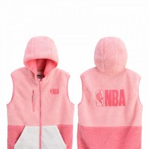 [NBA KIDS] [믿고 사는 브랜드] 겨울 NBA 컬러블럭 플리스 베스트 K214VT0