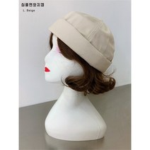 [이쁜] 심플면 와치캡 모자
