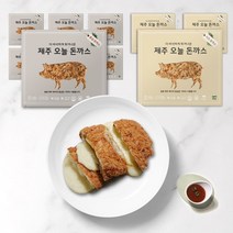 록담 제주 돼지 돈까스 10팩 (등심 7팩 + 치즈 3팩) + 감귤소스10개, 120g