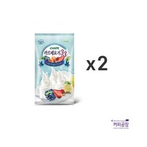 (2개)까르페 요거33 1kg / 요거트 파우더 x 2개, 2개, 플레인
