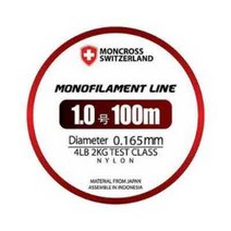 몽크로스 모노필라멘트 100m, 1