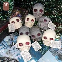 반달마켓 촉감장난감 해골 고딕 스퀴즈 장난감 감압 벤트 반죽 용 재미있는 선물, 01 random one