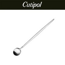 큐티폴 [큐티폴] 고아 화이트 롱드링크 티스푼, 기본상품