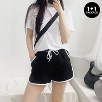 코디제이 여자 반바지 제니밴딩3부 홈웨어 밴딩팬츠 여자쇼츠 비치웨어 3부반바지