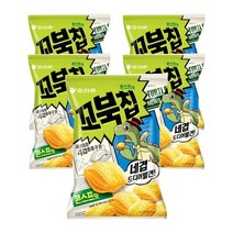 오리온 꼬북칩 콘스프맛 L 136g 대봉 큰봉지 과자, 5개