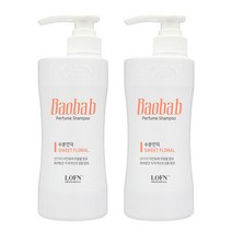 로픈 바오밥 수분언덕 퍼퓸샴푸 스윗플로럴 500g x 2, 단품없음