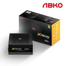 앱코 XTREAM 80PLUS GOLD FULL MODUALAR 파워 서플라이 XT-1000G