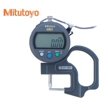 미쓰도요 Mitutoyo 디지매틱 디지털 파이프 두께게이지 547-360/아날로그 다이얼 파이프 두께 게이지 7360A, 547-360 10mm, 1개