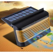 태양광 차박환풍기 자동차 차량용 환기팬 카팬, 흰색(태양광)