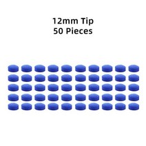 당구 큐대 당구큐대Dropshipping 50 Pcs 블루 다이아몬드 팁 스누커 큐 9mm 10mm 풀 당구 액세서리, 04 12mm