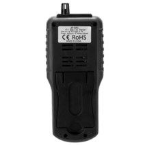 휴대용 공기 품질 분석기 CO2 TVOC HCHO 이산화탄소 측정기 모니터 온도 습도 가스 감지기 W EU 어댑터