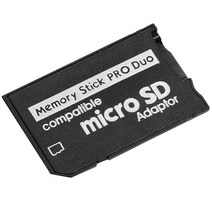 CR-5400 PSP 메모리 스틱 프로 듀어 어댑터 컨버터, CR-5400(화이트)