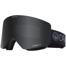 Dragon 보드고글 R1 OTG Goggles, Blackout/LumaLens Dark Smoke+L