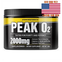 최신정품 프리마포스 피크 오투 2000mg 120g PrimaForce Peak O2 +휴대용약통 별도증정