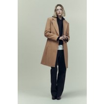 독일 ZARA 자라 어깨 패드가 있는 피티드 코트 - 카멜 118558 직구