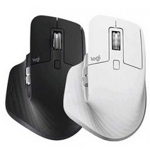 로지텍 무선마우스 무소음 저소음 인체공학 노트북, 상세 페이지 참고, MX Master3S 화이트 + 장패드