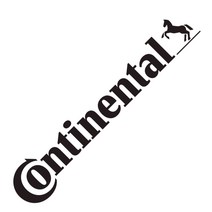 CONTINENTAL TIRE 콘티넨탈 타이어 데칼 튜닝 스티커, 1개, 그레이(중)